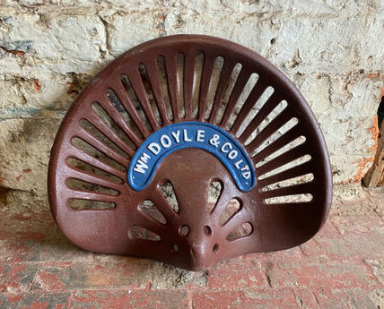 Doyle tractor seat